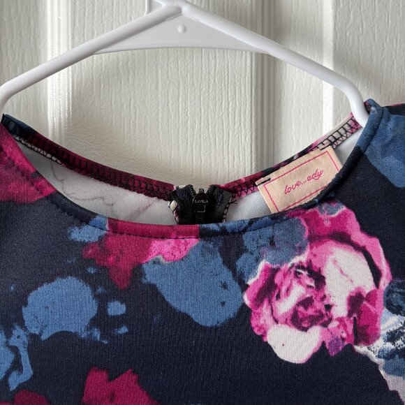 Love Ady - Floral sheath dress, XS - Picture 3 of 3